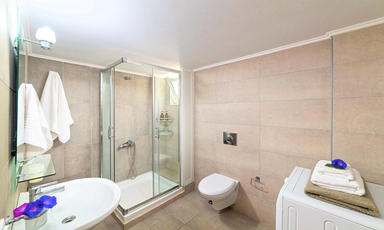Cretan Sunset Villa Heated Pool Dhramia Ngoại thất bức ảnh