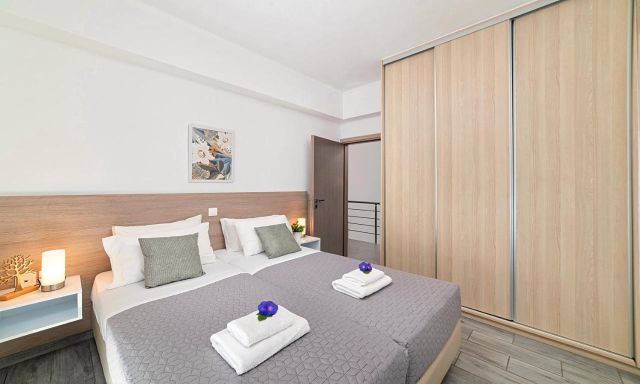 Cretan Sunset Villa Heated Pool Dhramia Ngoại thất bức ảnh